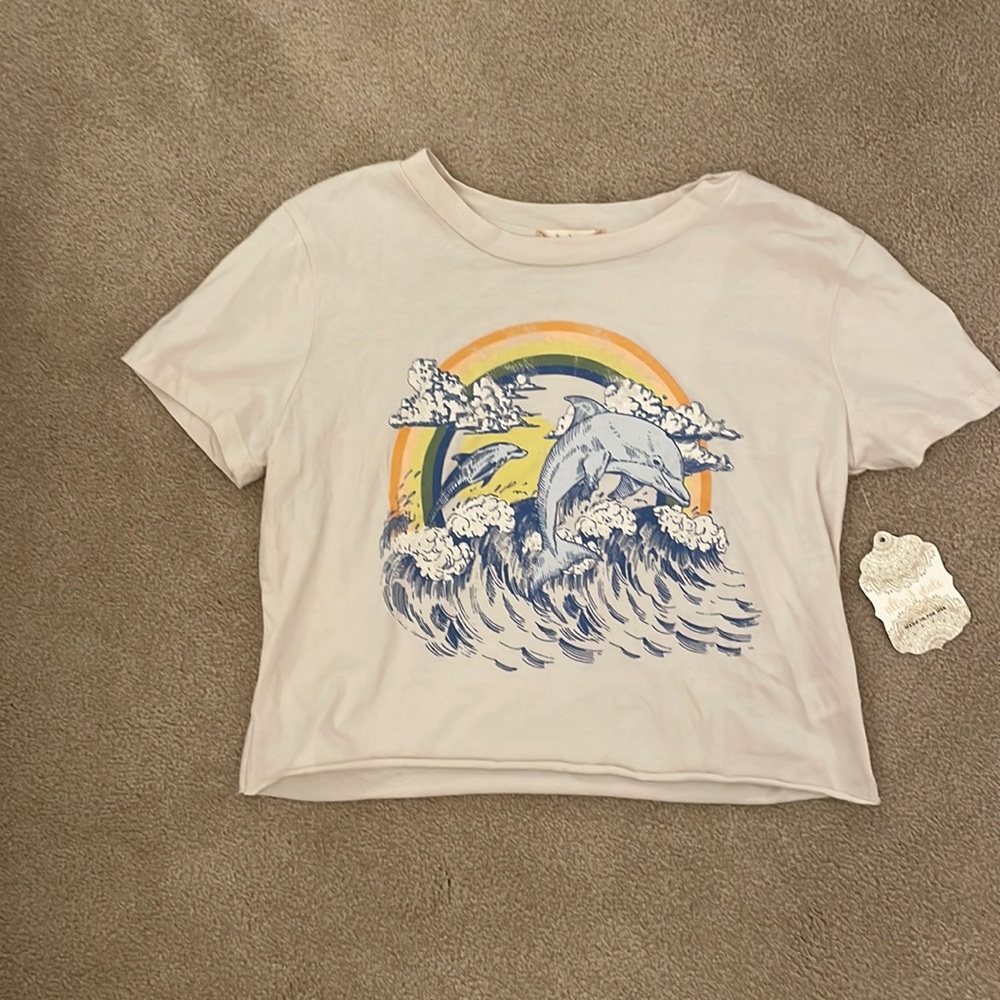 Cropped t-shirt